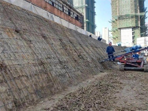 洛浦建筑边坡支护